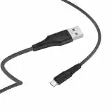 Usb-cable Micro USB HOCO X58 2.4A 1m (круглий) Black