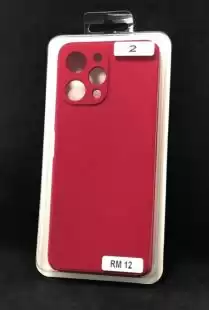 Чохол Xiaomi Redmi 12 Silicon Original FULL № 2 Rose red (4you)