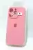 Чохол iPhone 12Pro Silicon Case original FULL Camera № 6 light pink ( 4you ) 