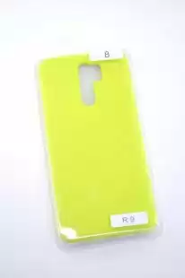 Чохол Xiaomi Redmi Note 9Pro/9Pro max/9s Silicon Original FULL №8 yellow (4you)
