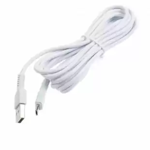 Usb-cable Micro USB HOCO X20 Flash 3m (круглий) White