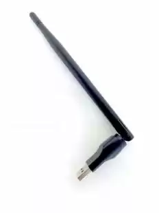 Бездротовий WiFi адаптер 4you 7601 (USB, 5dBi, long) Black