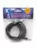 Аудіо кабель 3,5mm/3,5mm AUX 4you Suris 1.5m чорний (від10шт - 10%)