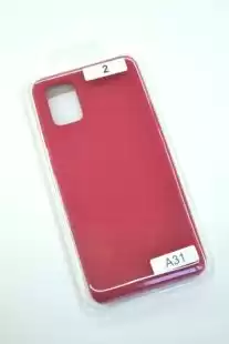 Чохол Samsung A31/A315 Silicon Original FULL №2 Rose red (4you)